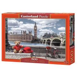 CASTORLAND Puzzle Malý cestovatel v Londýně 500 dílků