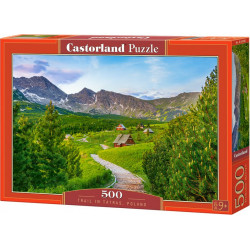 CASTORLAND Puzzle Stezka v Tatrách, Polsko 500 dílků