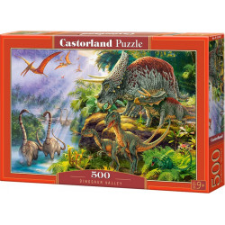 CASTORLAND Puzzle Údolí dinosaurů 500 dílků