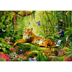 CASTORLAND Puzzle Tygří veličenstvo 500 dílků