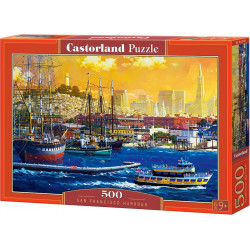 CASTORLAND Puzzle Přístav San Francisco 500 dílků