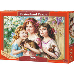 CASTORLAND Puzzle Tři grácie 500 dílků