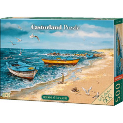 CASTORLAND Puzzle Art Collection: Ráno na mořském pobřeží 500 dílků