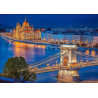 CASTORLAND Puzzle Noční Budapešť 500 dílků