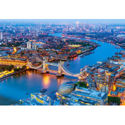 CASTORLAND Puzzle Letecký pohled na Londýn 1000 dílků