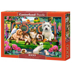 CASTORLAND Puzzle Mazlíčci v parku 1000 dílků