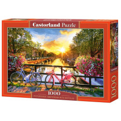 CASTORLAND Puzzle Amsterdamská kola 1000 dílků