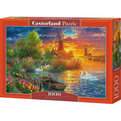 CASTORLAND Puzzle Holandská idylka 1000 dílků