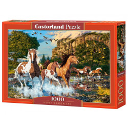 CASTORLAND Puzzle Koňská říše divů 1000 dílků