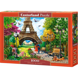 CASTORLAND Puzzle Jaro v Paříži 1000 dílků