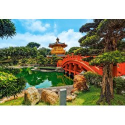 CASTORLAND Puzzle Zahrady Nan Lian, Hongkong 1000 dílků