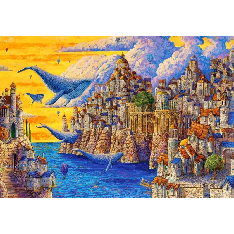CASTORLAND Puzzle Art Collection: Nejvzdálenější zátoka 1000 dílků
