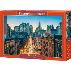 CASTORLAND Puzzle Dolní Manhattan, New York 1000 dílků