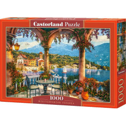 CASTORLAND Puzzle Veranda ve Středomoří 1000 dílků