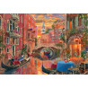 CASTORLAND Puzzle Romantický večer v Benátkách 1500 dílků