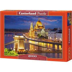 CASTORLAND Puzzle Soumrak v Budapešti 2000 dílků