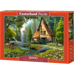 CASTORLAND Puzzle Lesní chata 2000 dílků