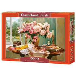 CASTORLAND Puzzle Dárek pro Lindsey 2000 dílků