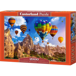 CASTORLAND Puzzle Barevné balony, Kappadokie 2000 dílků