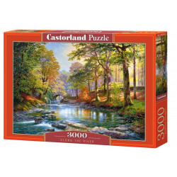CASTORLAND Puzzle Podél řeky 3000 dílků