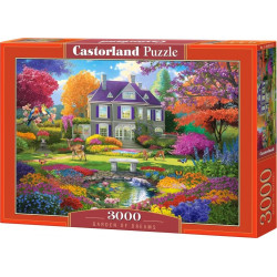 CASTORLAND Puzzle Zahrada snů 3000 dílků
