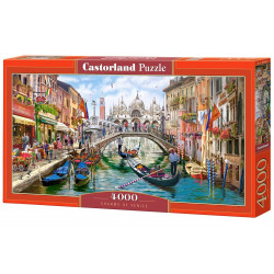 CASTORLAND Puzzle Kouzlo Benátek 4000 dílků
