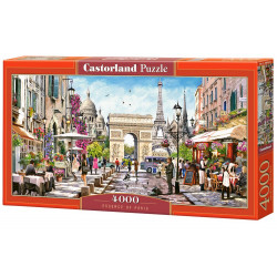 CASTORLAND Puzzle Ulice v Paříže 4000 dílků