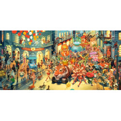 CASTORLAND Puzzle Art Collection: Karneval v Riu 4000 dílků