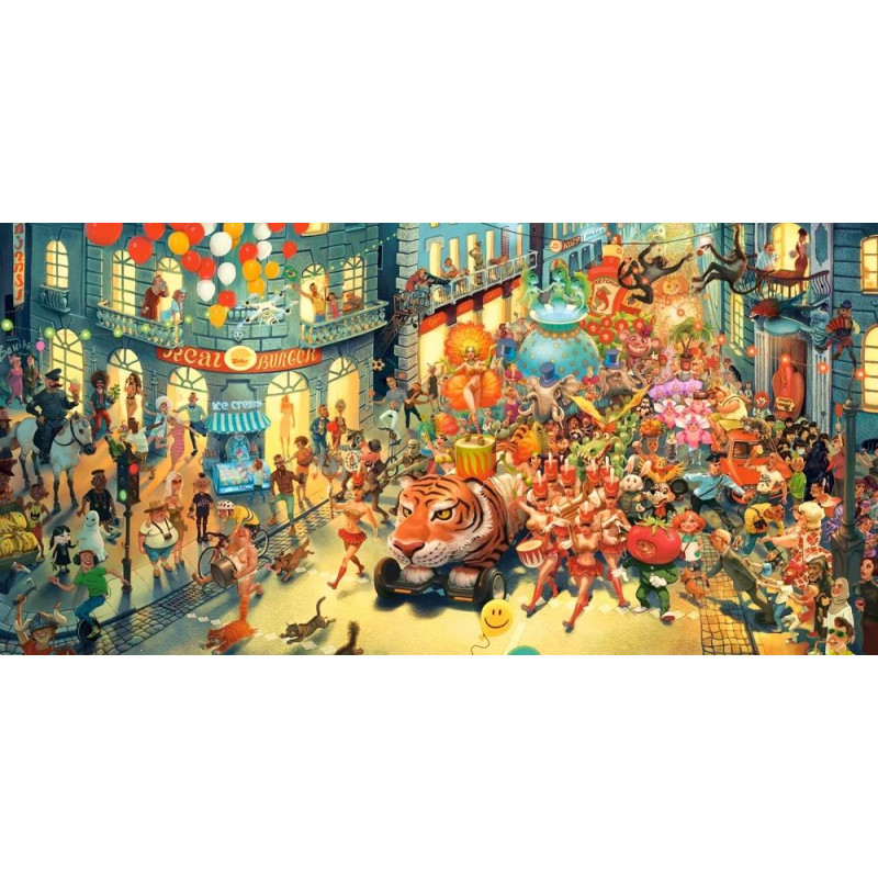 CASTORLAND Puzzle Art Collection: Karneval v Riu 4000 dílků