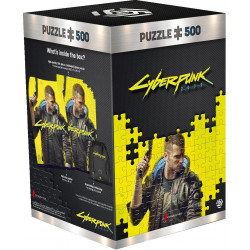 GOOD LOOT Puzzle Cyberpunk 2077 - Keyart male V (muž) 500 dílků