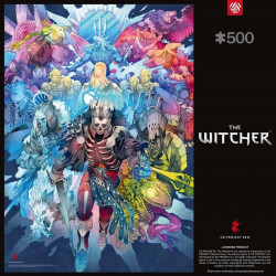 GOOD LOOT Puzzle The Witcher: Frakce monster 500 dílků