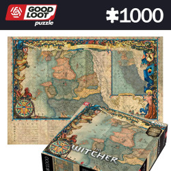 GOOD LOOT Puzzle The Witcher: Severní králoství 1000 dílků