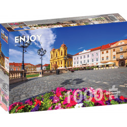 ENJOY Puzzle Náměstí Union, Temešvár, Rumunsko 1000 dílků