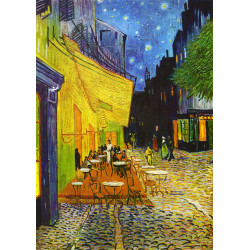 ENJOY Puzzle Vincent Van Gogh: Terasa kavárny v noci 1000 dílků