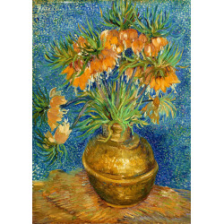 ENJOY Puzzle Vincent Van Gogh: Řebčíky v měděné váze 1000 dílků