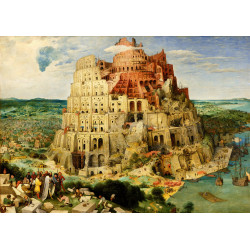 ENJOY Puzzle Pieter Bruegel: Babylonská věž 1000 dílků