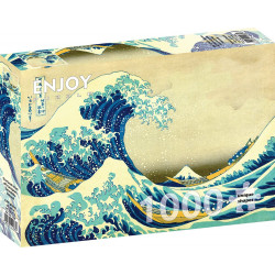 ENJOY Puzzle Katsushika Hokusai: Velká vlna u pobřeží Kanagawy 1000 dílků