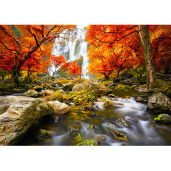 ENJOY Puzzle Podzimní vodopád 1000 dílků
