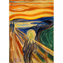 ENJOY Puzzle Edvard Munch: Výkřik 1000 dílků