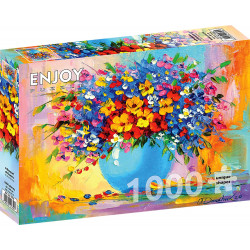 ENJOY Puzzle Květinová kytice 1000 dílků