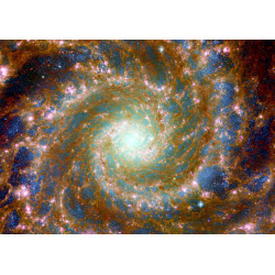 ENJOY Puzzle Přízračná galaxie napříč spektrem 1000 dílků
