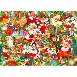 ENJOY Puzzle Vintage Vánoce 1000 dílků