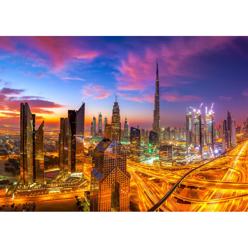 ENJOY Puzzle Úsvit nad Dubají 1000 dílků