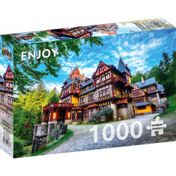 ENJOY Puzzle Královská rezidence, Sinaia, Rumunsko 1000 dílků