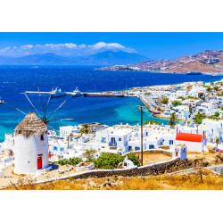 ENJOY Puzzle Ostrov Mykonos, Řecko 1000 dílků