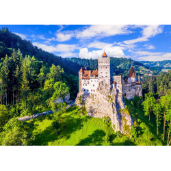 ENJOY Puzzle Branský hrad v létě, Rumunsko 1000 dílků