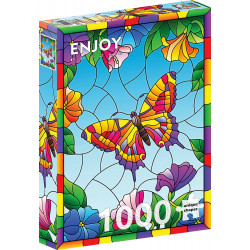 ENJOY Puzzle Křišťálový motýl 1000 dílků
