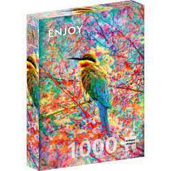 ENJOY Puzzle Šťastný ptáček 1000 dílků