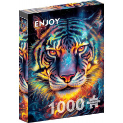 ENJOY Puzzle Odolnost tygra 1000 dílků