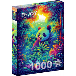 ENJOY Puzzle Pandí koutek 1000 dílků